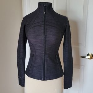 Lululemon Jacket Charcoal Gray Women's Size 4 Full Zip Athletic Casual